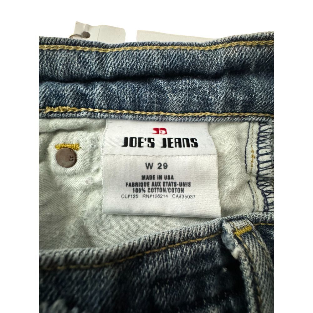 Vintage Joe's Jeans Distressed Flare Jeans - Size 29 Retro Style Jeans Y2K - Picture 5 of 6